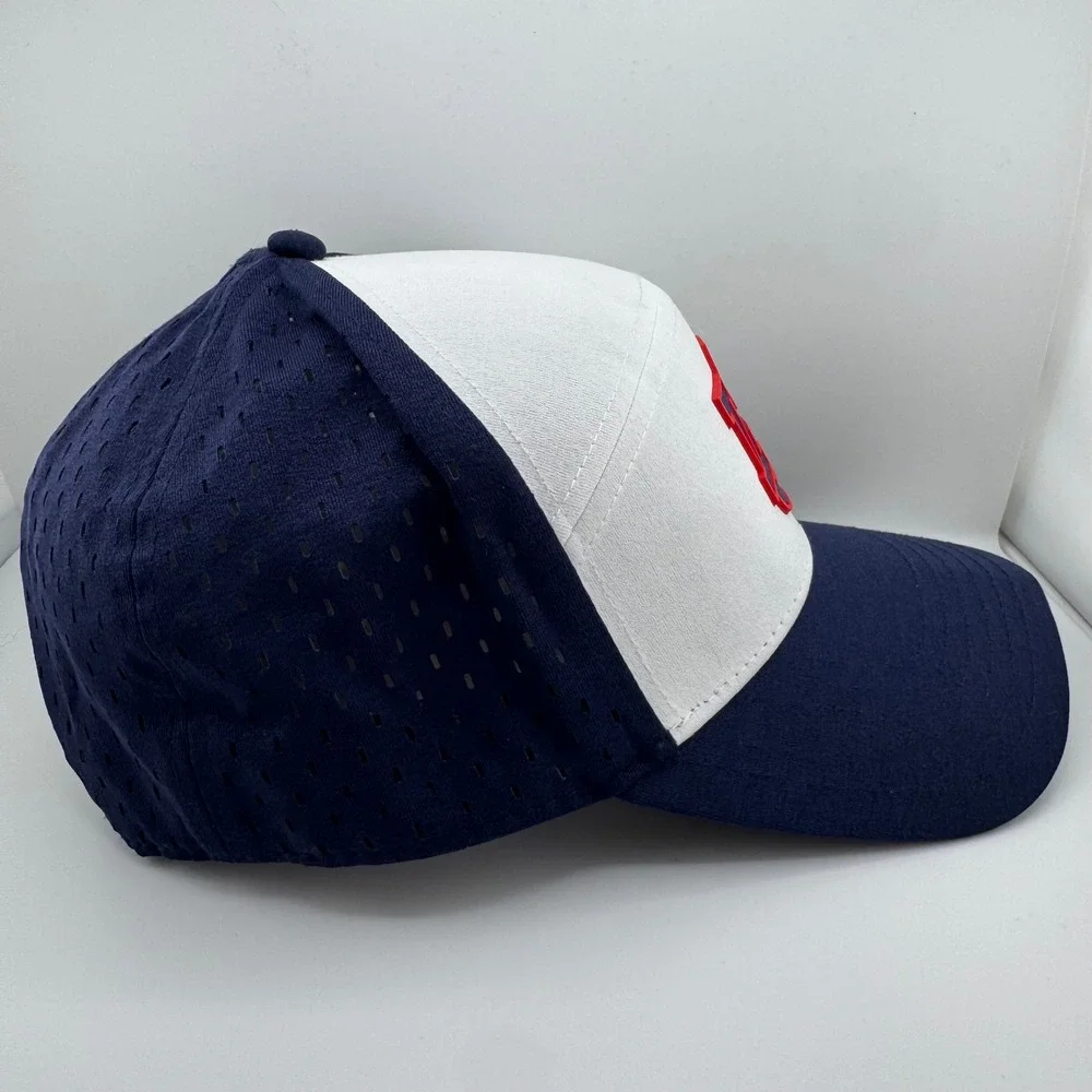 Under Armour Auburn Tigers Hat Mens OSFA Navy White Excellent Snapback UC1958